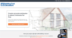 Desktop Screenshot of building-cost.net