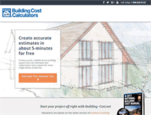 Tablet Screenshot of building-cost.net